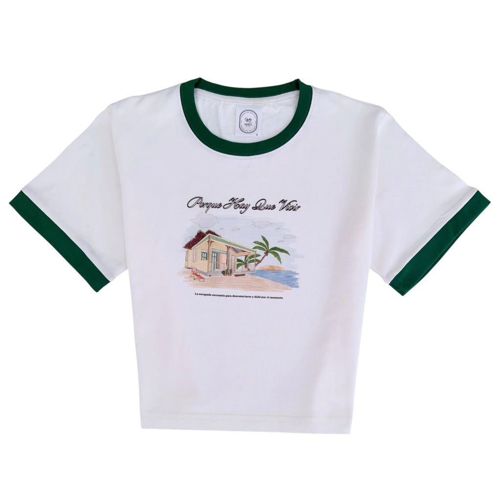 Paraíso Woman's Crop Tee